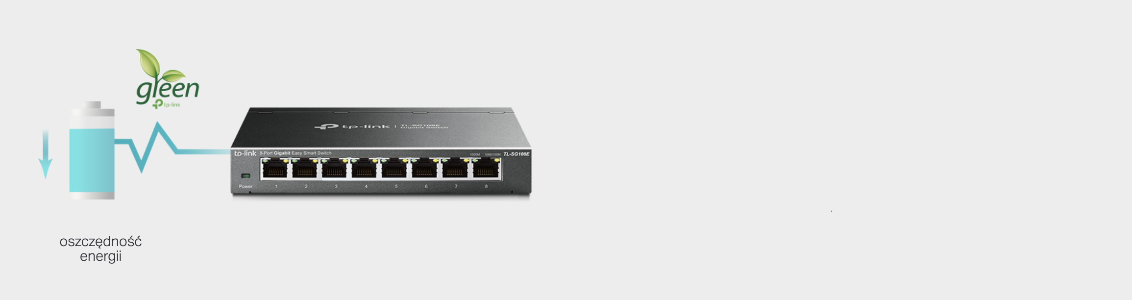 TP-Link TL-SG108E 8-Port Gigabit Easy Smart Switch Desktop - zdjęcie 8