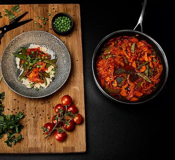 Patelnia sauté z pokrywką Kohersen Black Cube 26cm - zdjęcie 6