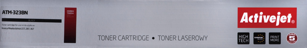 Activejet ATM-323BN Toner do drukarki Konica Minolta, zamiennik Konica Minolta TN323; Supreme; 23000 stron; czarny. - zdjęcie 7