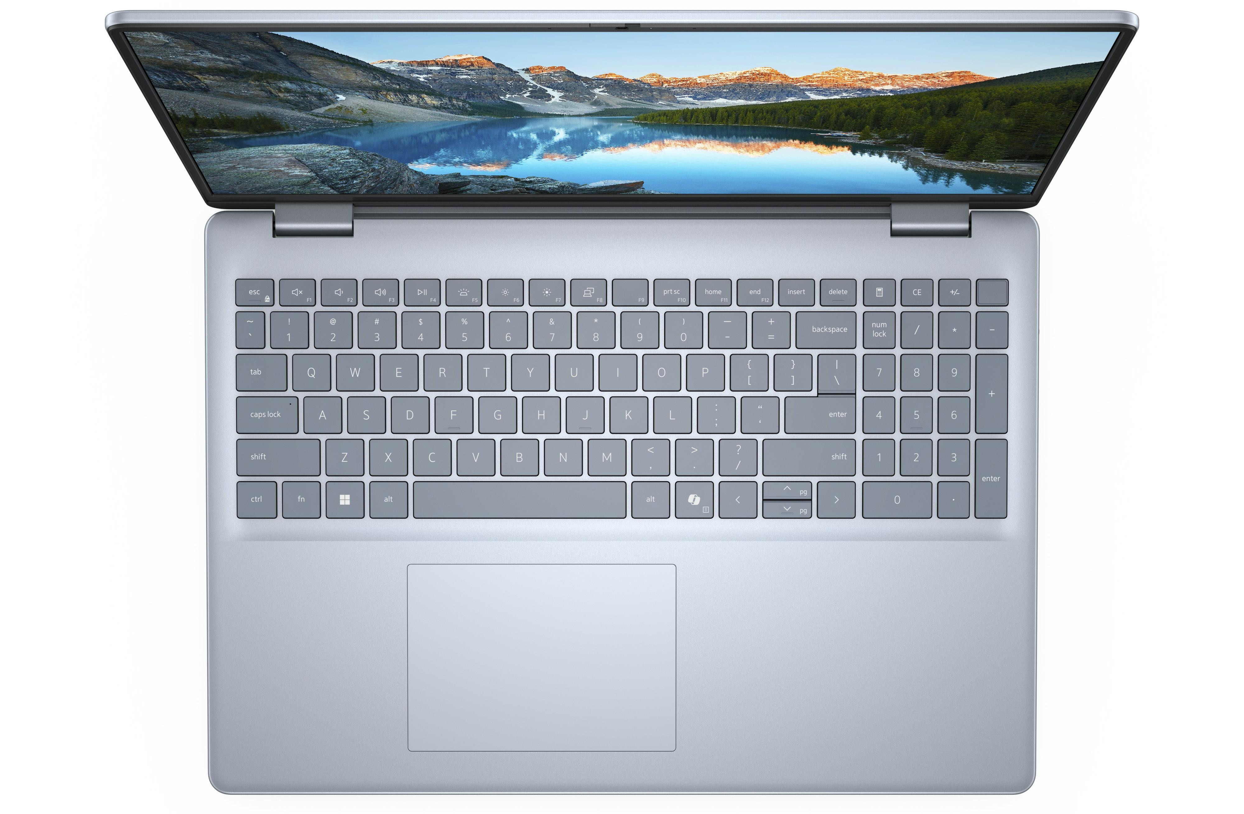 Dell Inspiron 16 5640 Ultra 7 150U 16,0" 2K 120Hz 300nits 16GB DDR5 5200 SSD1TB GeForce MX570A_2GB 54Wh Win11 Ice Blue - zdjęcie 2