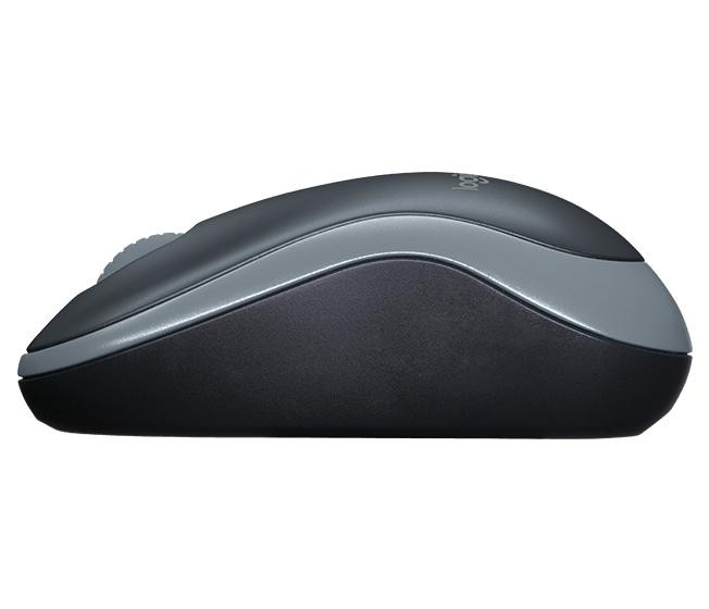Mysz Logitech M185 bezprzewodowa, czerwona. - zdjęcie 4