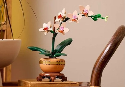 LEGO ICONS 10343 Botanicals - Mała orchidea - zdjęcie 5