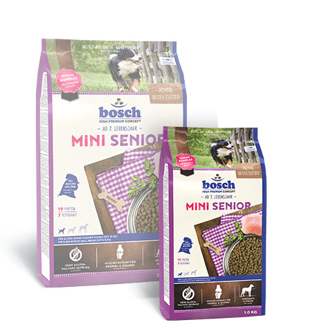 BOSCH Mini Senior - sucha karma dla psa - 2,5 kg - zdjęcie 1