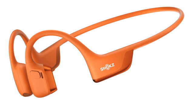 Słuchawki bezprzewodowe kostne Shokz Openrun Pro 2 USB-C pomarańczowe - zdjęcie 1
