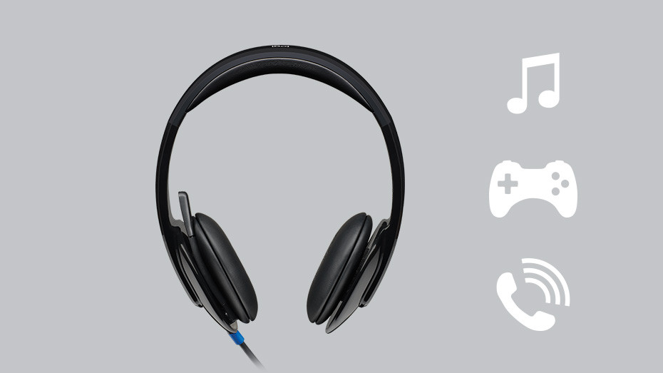 Słuchawki Logitech H540 headset, stereo - zdjęcie 1
