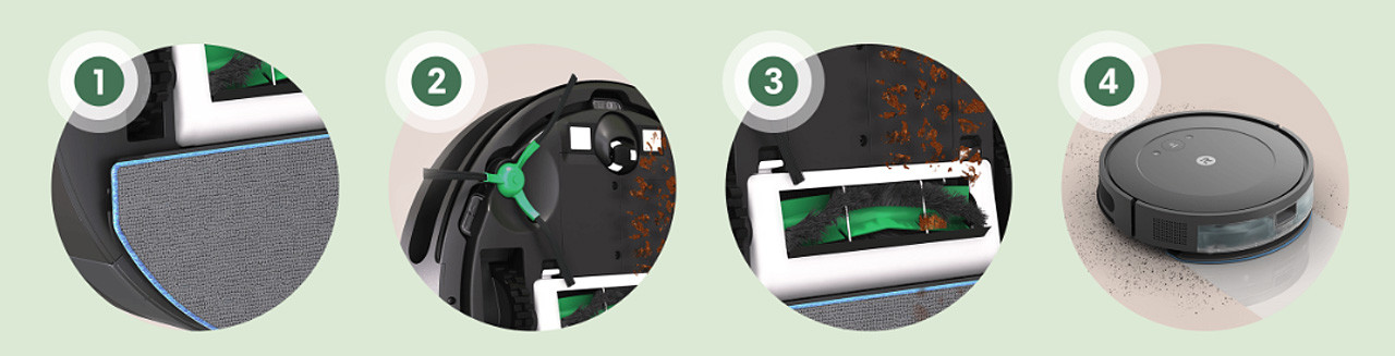 Robot sprzątający iRobot Roomba Combo Essential - zdjęcie 9