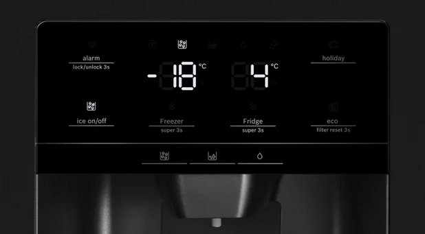 Lodówka BOSCH Serie 6 KAD93ABEP Pełny No Frost Dystrybutor wody 178,7cm - zdjęcie 8