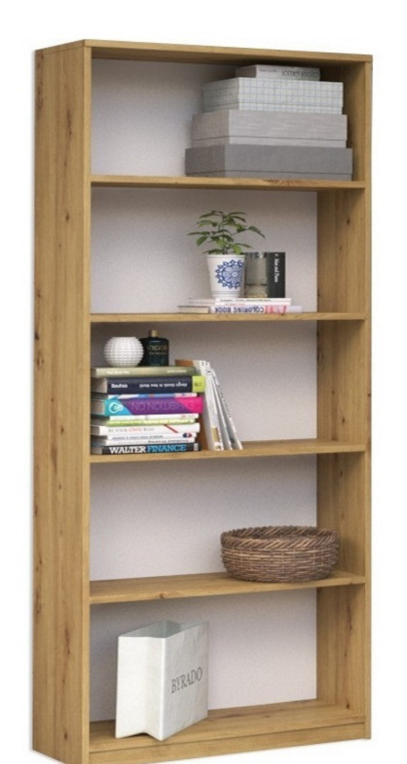 REGAŁ NA KSIĄŻKI 80 CM ARTISAN - zdjęcie 1