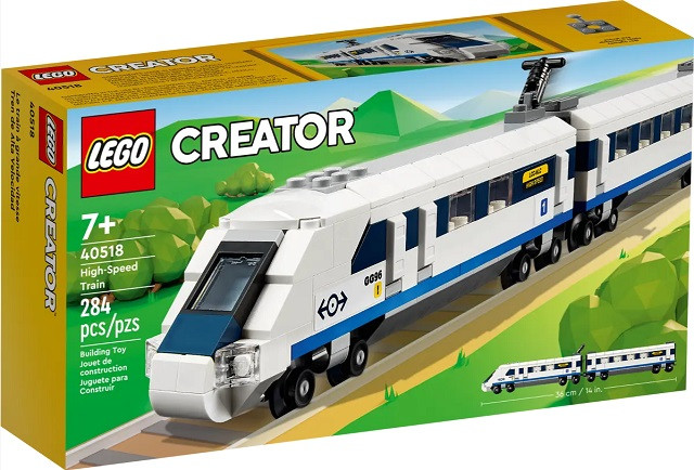 LEGO Creator 40518 Pociąg szybkobieżny - zdjęcie 3