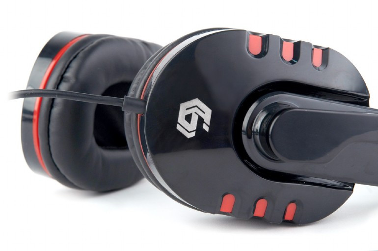 Gembird słuchawki gaming glossy black ghs-402 ghs-402 - zdjęcie 3