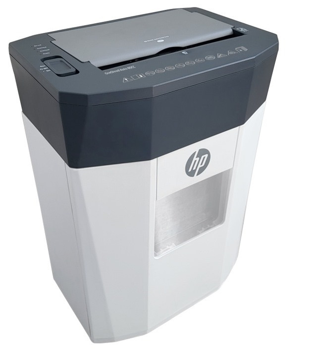 HP Niszczarka ONESHRED Auto 80CC biało-szara - zdjęcie 1