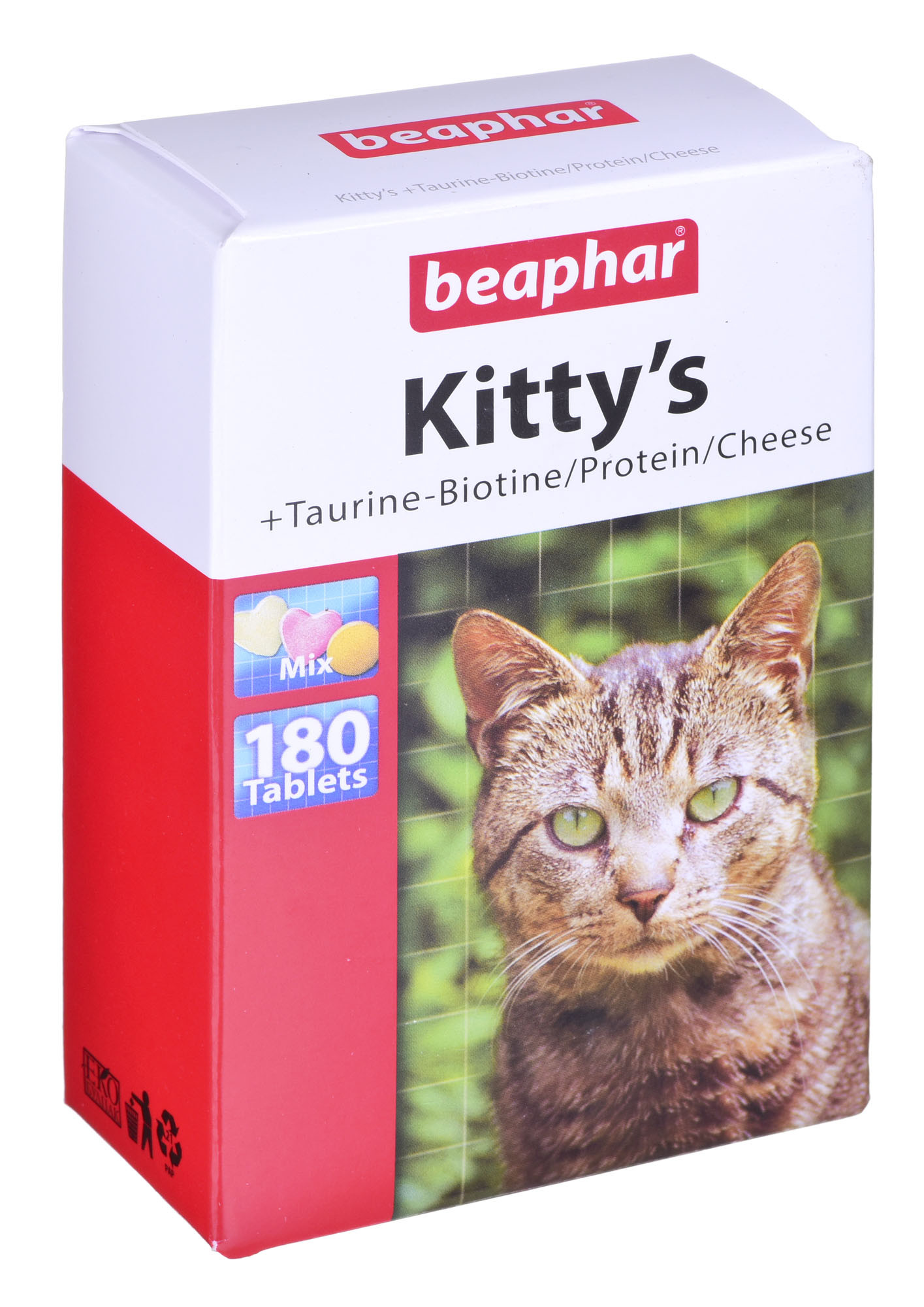 BEAPHAR Kitty's Mix - tabletki witaminowe dla kota - 180 szt. - zdjęcie 1