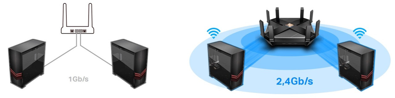 Karta sieciowa TP-LINK Archer TX55E - zdjęcie 2