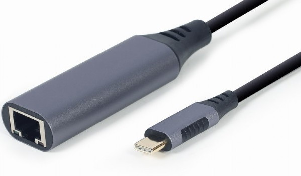 GEMBIRD ADAPTER USB-C -> LAN RJ45 GIGABIT - zdjęcie 1