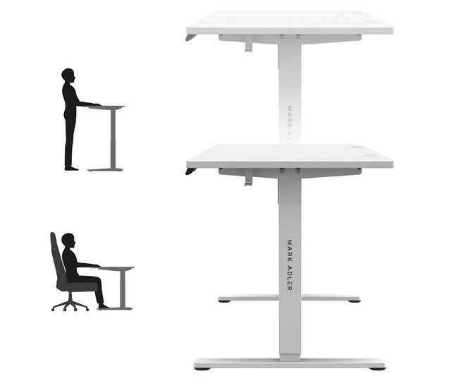 Biurko elektryczne MA-Leader 7.4 White - zdjęcie 3