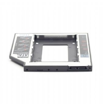 Ramka Montażowa Gembird Slim HDD/SSD 5.25->2.5 (W MIEJSCE CD/DVD W LAPTOPIE) - zdjęcie 4