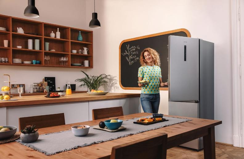 Lodówka GORENJE NRK6192AS4 No Frost 186cm - zdjęcie 1