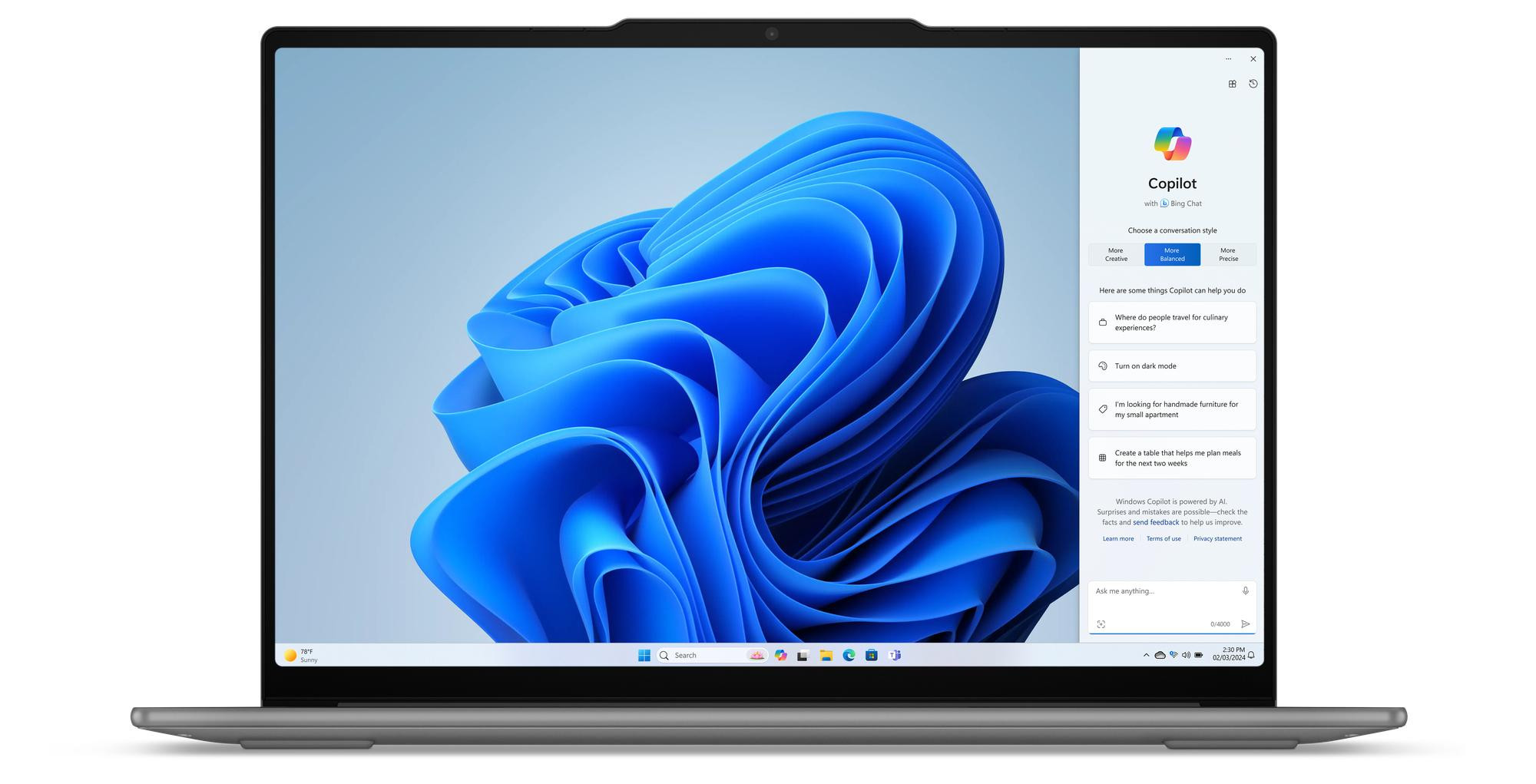 Lenovo Yoga Slim 7 15ILL9 Ultra 7 258V 15.3" 2.8K IPS 500nits 120Hz Glossy 32GB LPDDR5x-8533 SSD512 Intel Arc Graphics W11Pro Luna Grey - zdjęcie 1