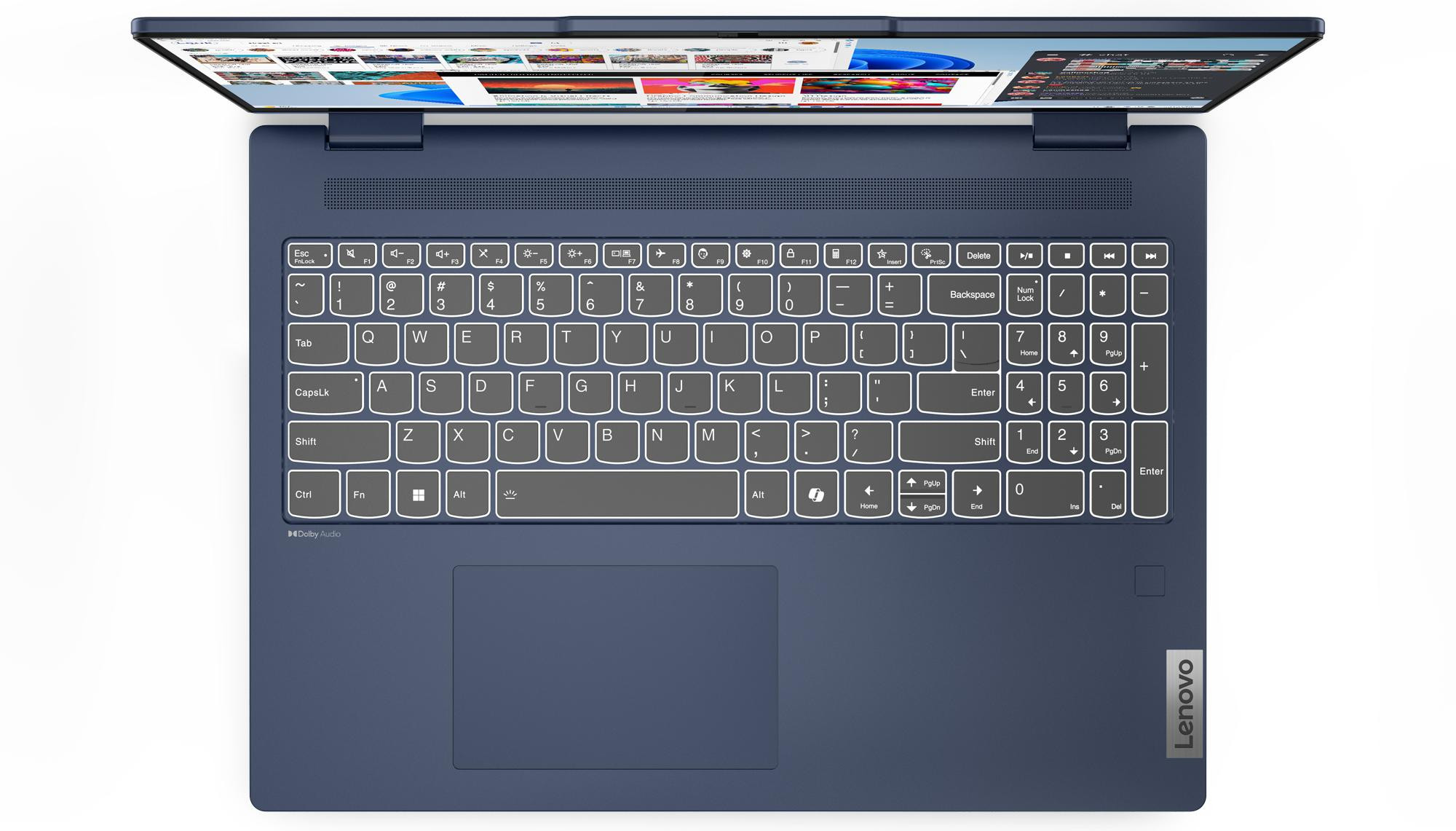 Lenovo 5-16IRU9 Core 7 150U 16" WUXGA Touch 16GB SSD1TB BT BLKB FPR x360 Win11 Cosmic Blue (REPACK) 2Y - zdjęcie 3