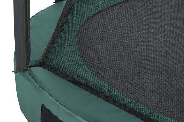 Trampolina Premium Ground Combo 427cm zielona - zdjęcie 3