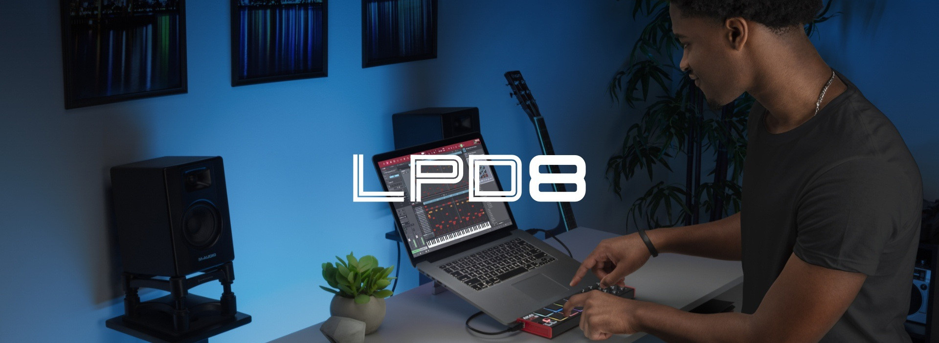AKAI LPD 8 MKII - Mini kontroler USB/MIDI - zdjęcie 1