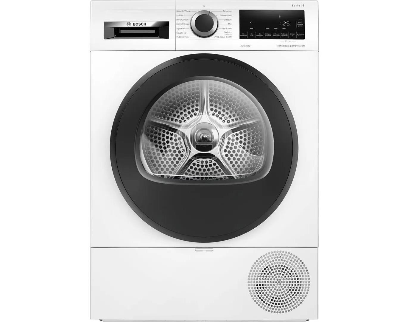 Suszarka BOSCH WQG233DKPL 8 kg , A+++ AutoDry pompa ciepła - zdjęcie 1