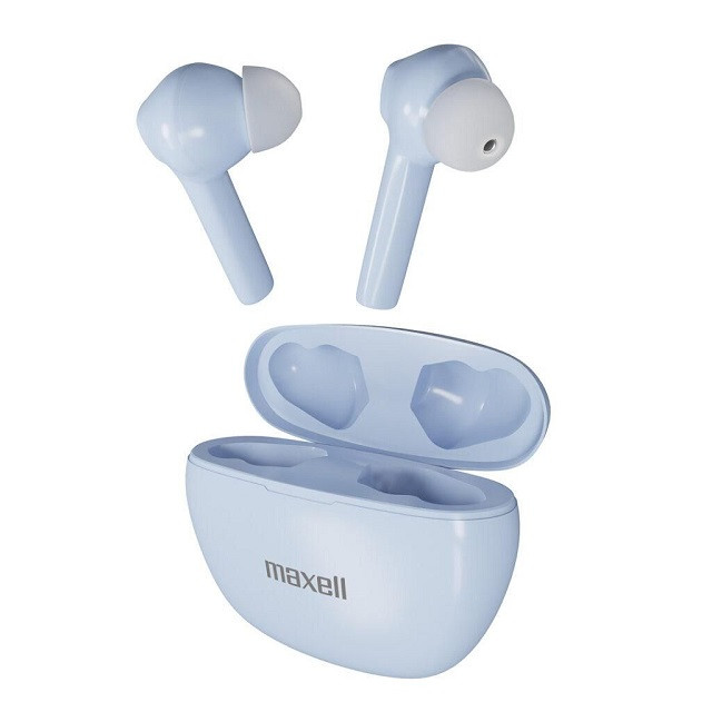 MAXELL DYNAMIC+ Słuchawki bezprzewodowe niebieskie - zdjęcie 2