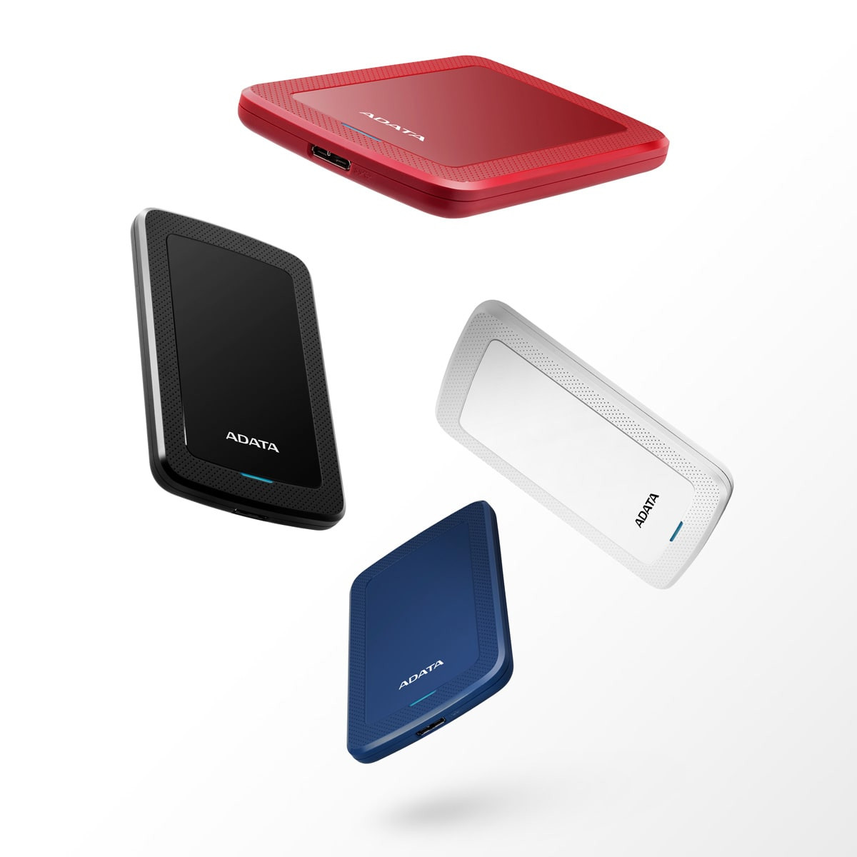 Dysk zewnętrzny HDD ADATA HV300 AHV300-1TU31-CBL (1TB; 2.5"; USB 3.2; niebieski) - zdjęcie 1