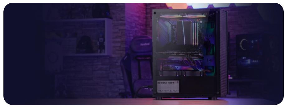 OBUDOWA AEROCOOL PGS ZAURON FRGB-G-BK-v1 BLACK - zdjęcie 4