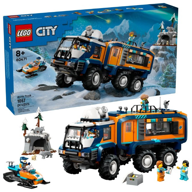 LEGO CITY 60471 EXPLORATION ARCTIC EXPLORER SCIENCE LAB TRUCK - zdjęcie 1