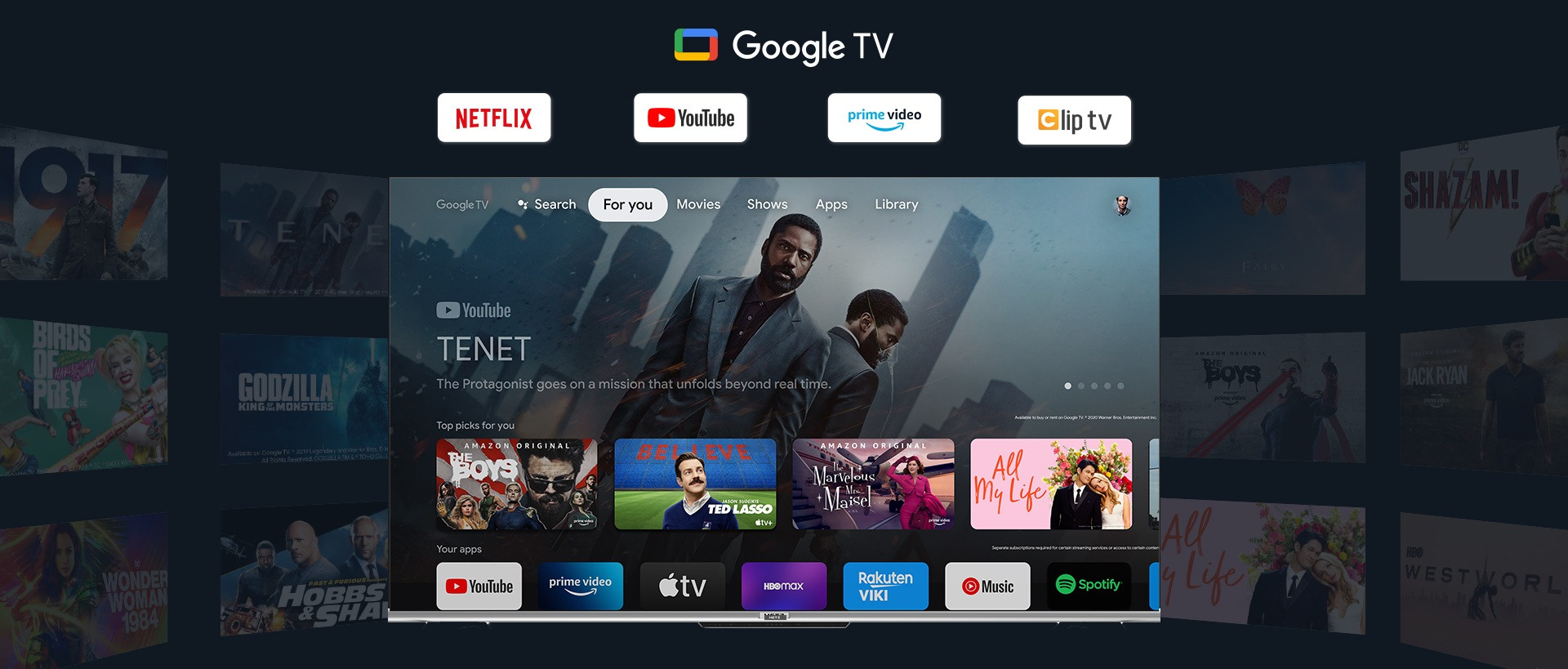 Telewizor 50" METZ 50MUD7000Z 4K Ultra HD Google TV HDR HLG Dolby Audio - zdjęcie 5