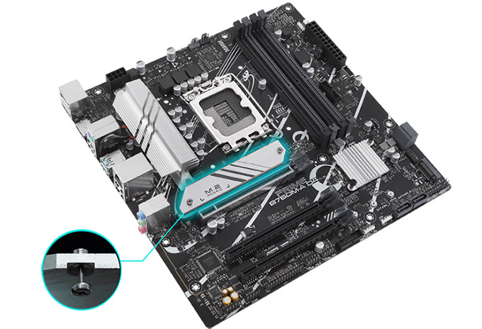 Płyta główna ASUS PRIME B760M-A D4-CSM - zdjęcie 7