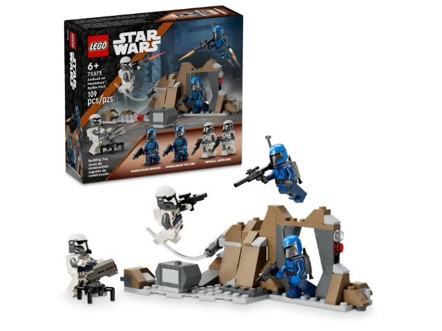 LEGO Star Wars 75373 Zasadzka na Mandalorze — zestaw bitewny - zdjęcie 1