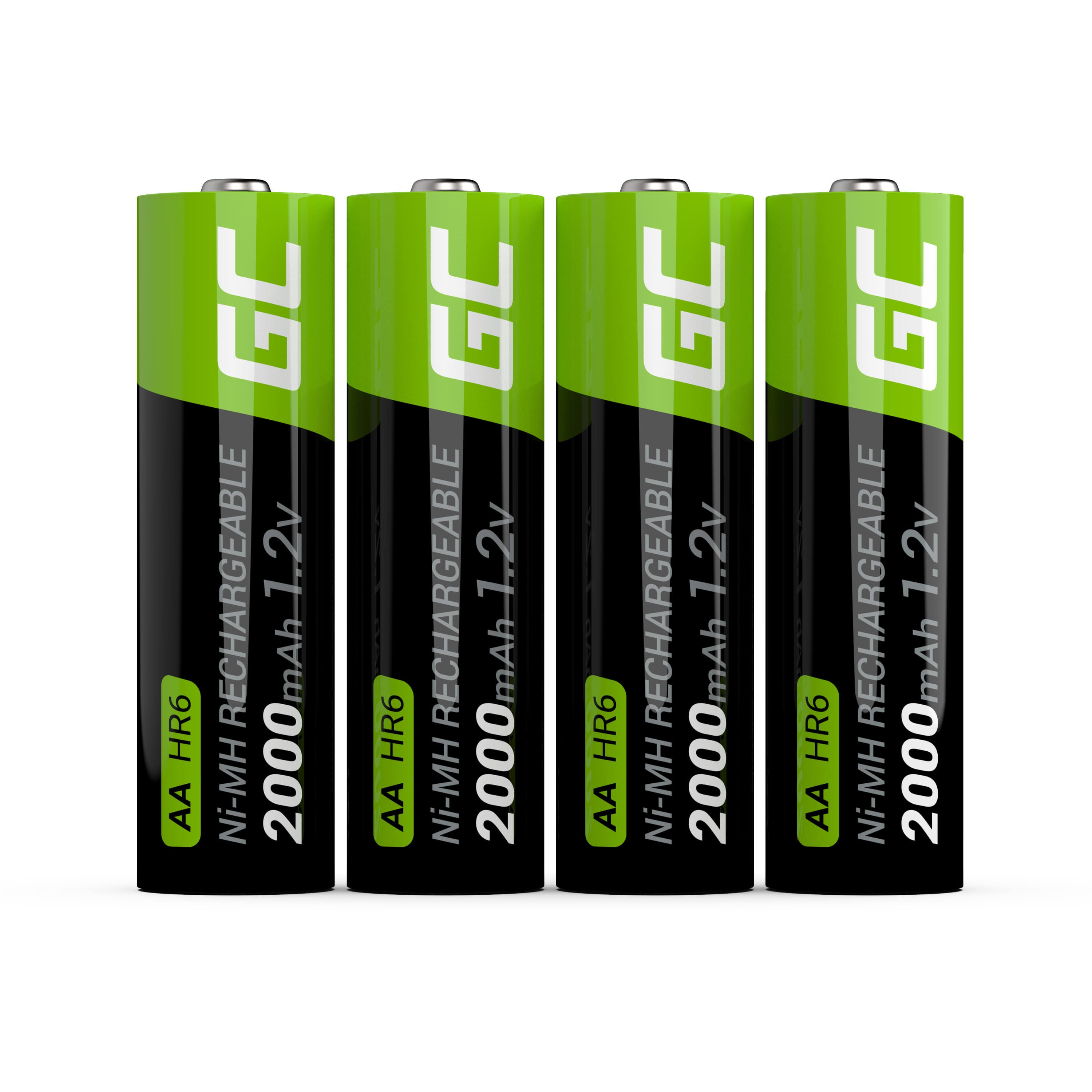 GREEN CELL AKUMULATORKI PALUSZKI 4X AA R6 2000MAH - zdjęcie 2