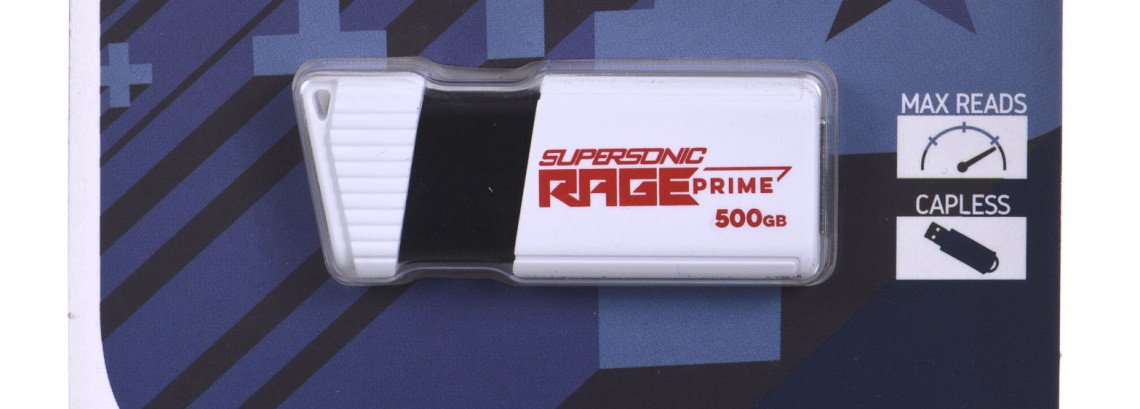 Patriot Rage Prime 600 MB/s 512GB USB 3.2 8k IOPs - zdjęcie 1