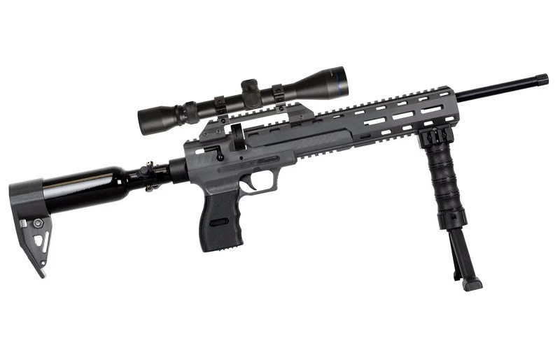 Karabinek wiatrówka WEBLEY Nemesis X, PCP, 2x6-strzał, 1x12 strzał, kal. 5,5 mm, polimer, do17J - zdjęcie 1