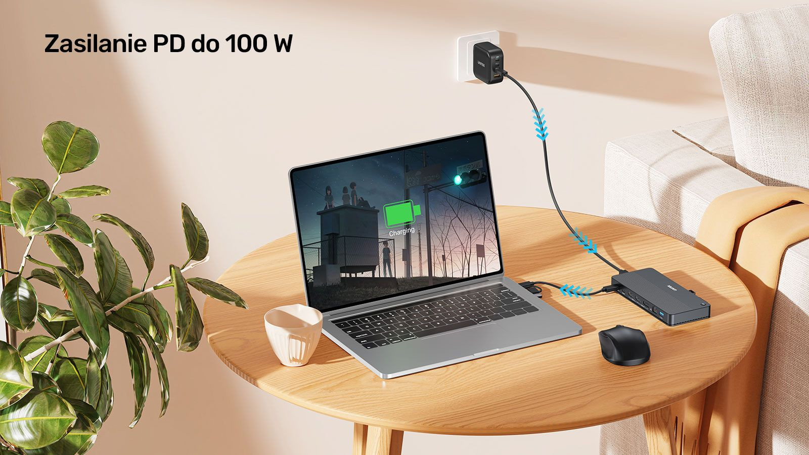 Unitek Przełącznik KVM 2 komputery 2 monitory 4K - zdjęcie 7