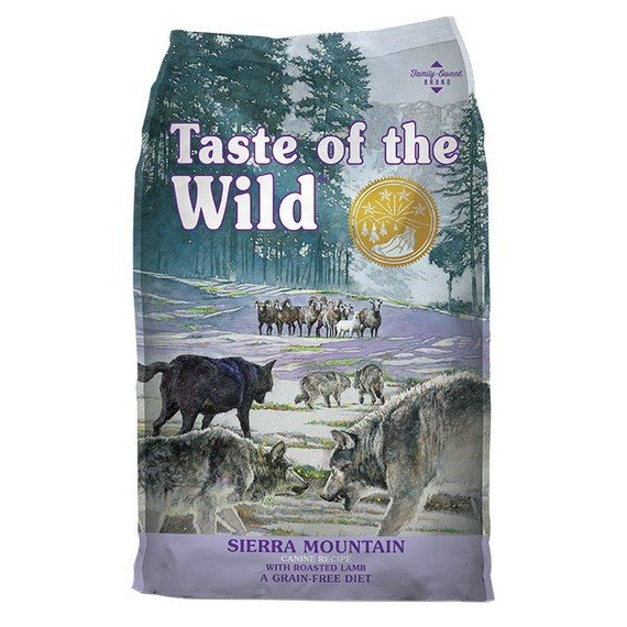 TASTE OF THE WILD Sierra Mountain Canine Formula - sucha karma dla psa - 5,6 kg - zdjęcie 1