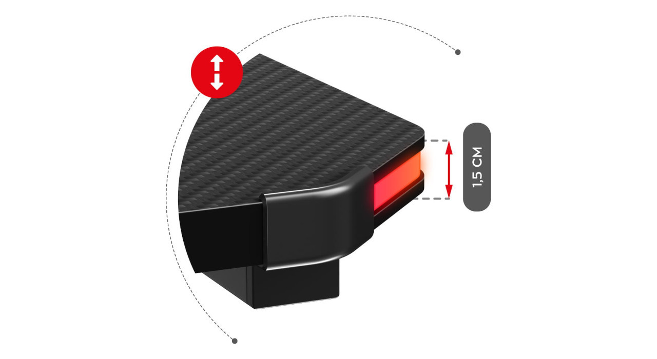 Biurko gamingowe Huzaro Hero 4.8 RGB - zdjęcie 5