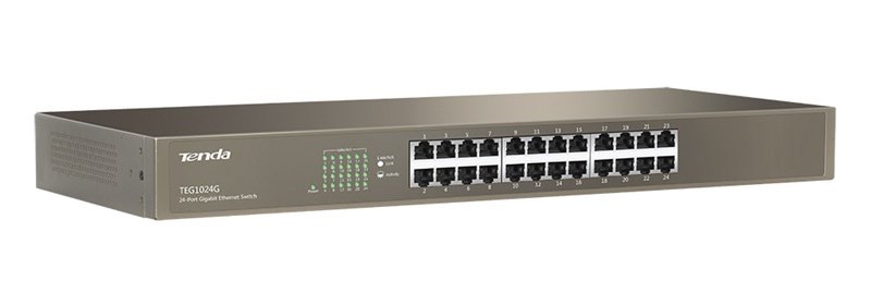 Switch Tenda TEG1024G (24x 10/100/1000Mbps) - zdjęcie 3
