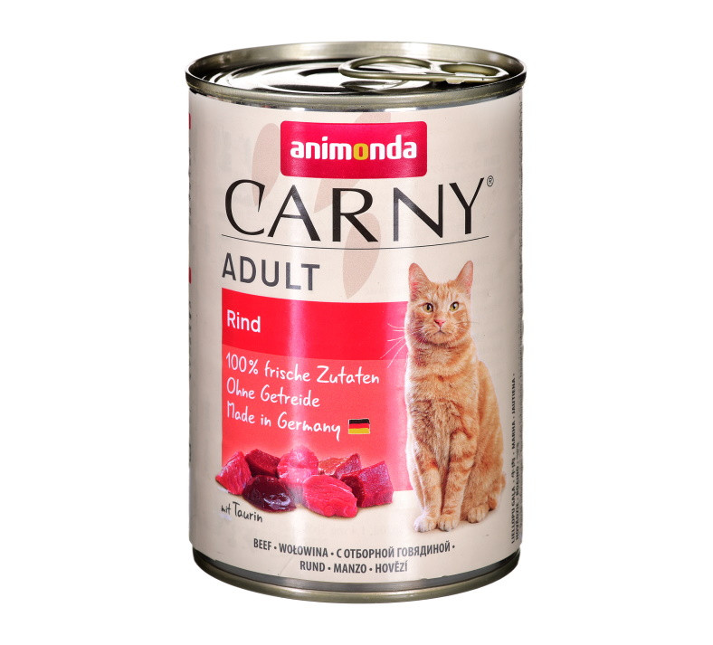 ANIMONDA Carny Adult Wołowina - mokra karma dla kota - 400g - zdjęcie 1