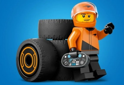 LEGO CITY 60442 F1 Kierowca i bolid McLaren - zdjęcie 5
