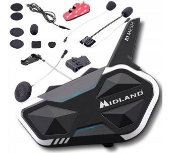Interkom motocyklowy Midland R1 MESH SINGLE na 1 kask - zdjęcie 3