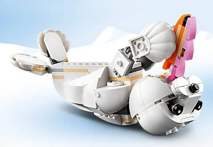 LEGO Creator 31133 Biały królik - zdjęcie 4