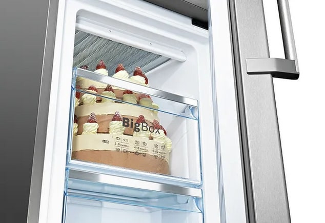 Lodówka BOSCH Serie 6 KGN 86AIDR No Frost MultiAirflow 186cm - zdjęcie 7