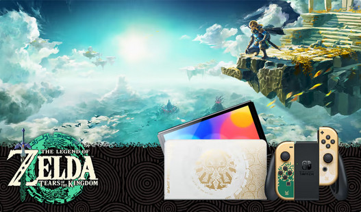 Nintendo Switch OLED - Zelda TOTK Edition - zdjęcie 1