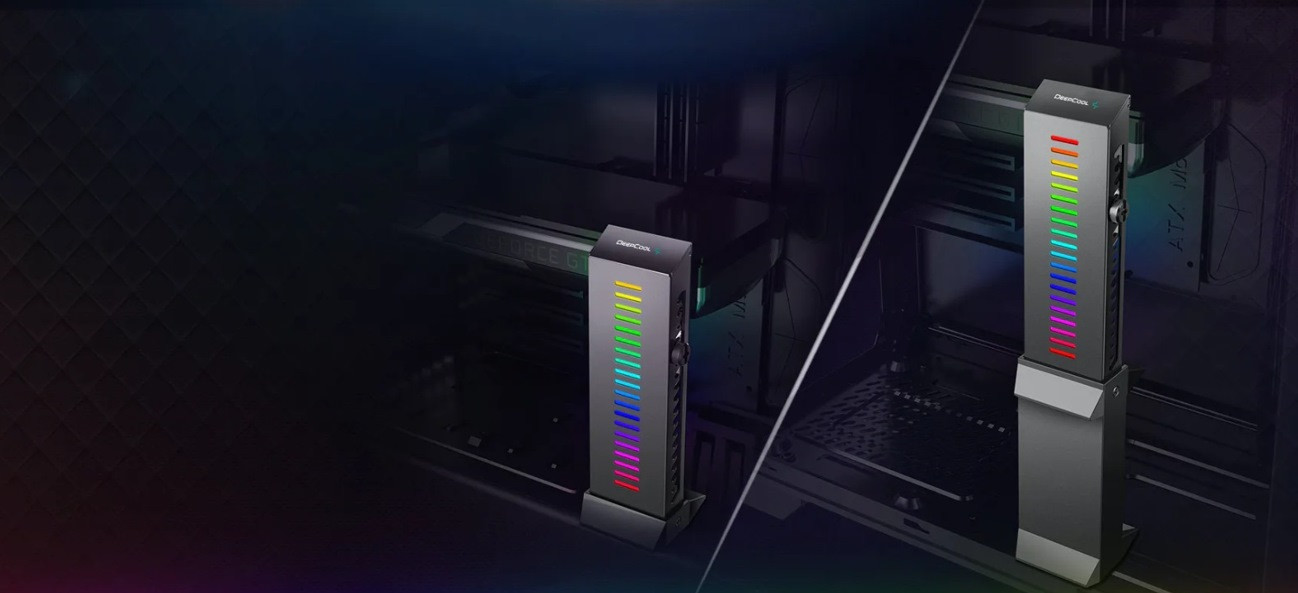 Uchwyt od kartę graficzną DeepCool GH-01 A-RGB (DP-GH01-ARGB) - zdjęcie 6