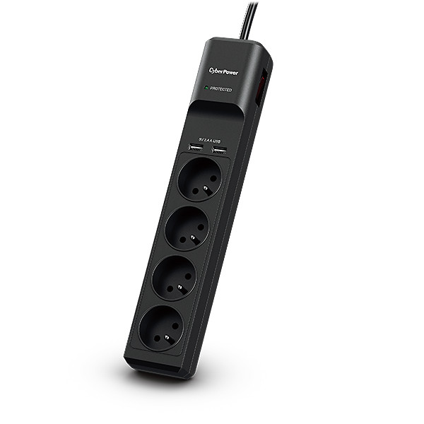 Listwa przeciwprzepięciowa CyberPower P0420SUD0-FR - zdjęcie 1