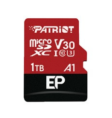 Patriot EP Pro Micro SDXC 1TB 90/80 MB/s A1 V30 U3 Class10 - zdjęcie 1