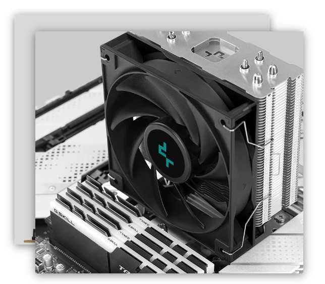 Chłodzenie DeepCool AG400 (R-AG400-BKNNMN-G-1) - zdjęcie 3
